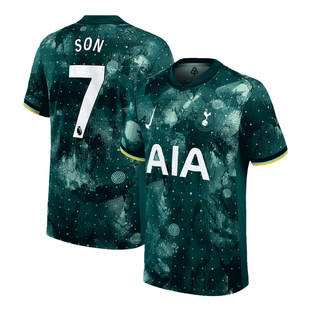 SON #7 Tottenham Hotspur Third Away Players Version Soccer Jersey 2024/25 SON #7 Tottenham Hotspur Third Away Players Version Soccer Jersey 2024/25