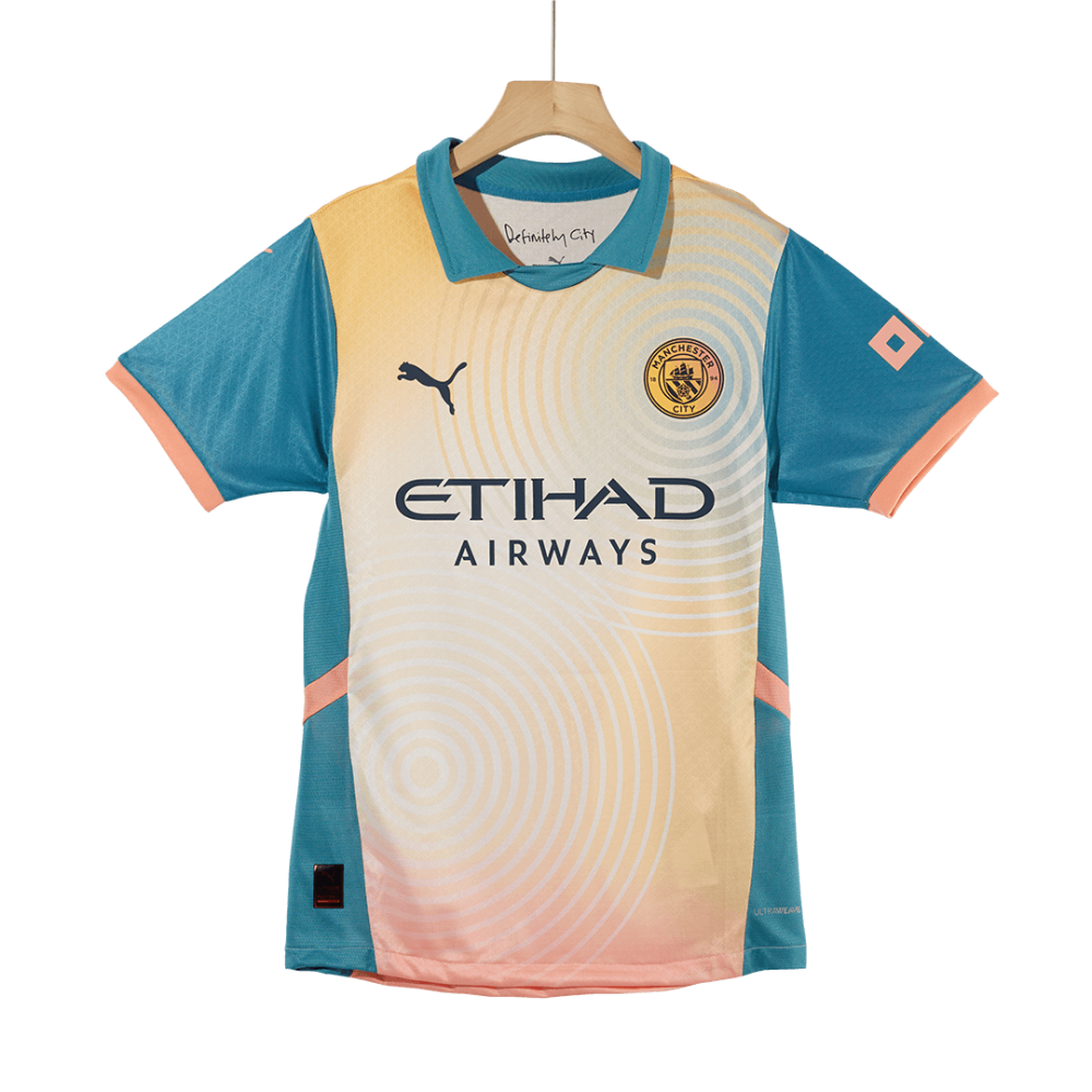 DE BRUYNE #17 Manchester City Fourth Away Players Version Soccer Jersey 2024/25 - Definitely City DE BRUYNE #17 Manchester City Fourth Away Players Version Soccer Jersey 2024/25 - Definitely City