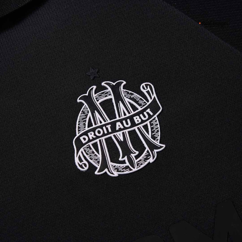Marseille Goalkeeper Soccer Jersey 2024/25 Black - 125th Anniversary Marseille Goalkeeper Soccer Jersey 2024/25 Black - 125th Anniversary