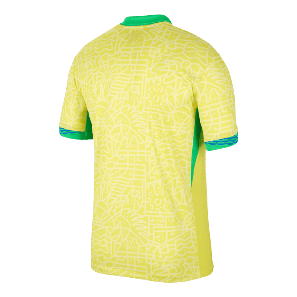 Brazil Home Soccer Jersey Copa America 2024 Brazil Home Soccer Jersey Copa America 2024