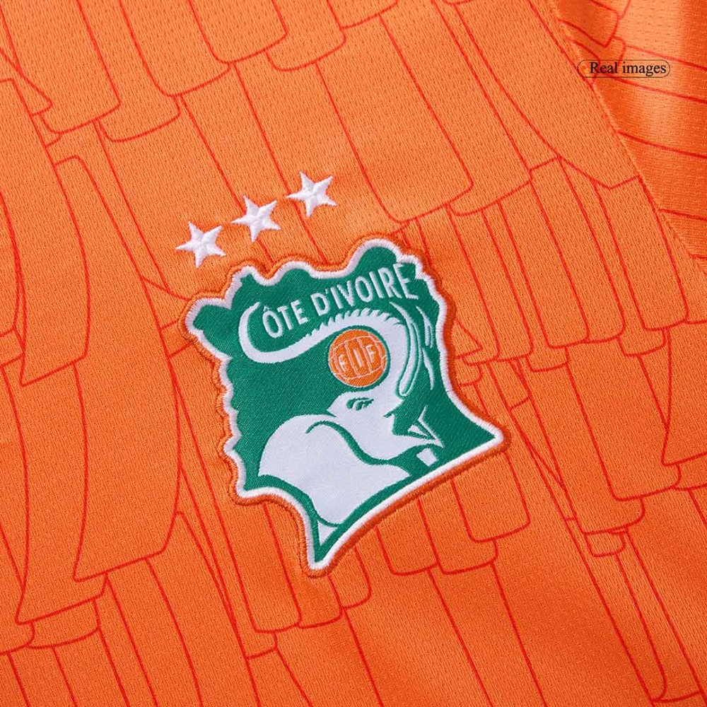 Côte d'Ivoire Home Soccer Jersey 2024/25 Côte d'Ivoire Home Soccer Jersey 2024/25