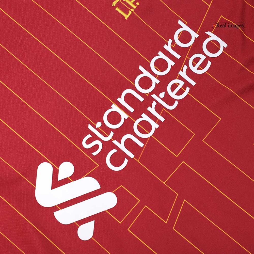 CHAMPIONS #20 Liverpool Home Soccer Jersey 2024/25