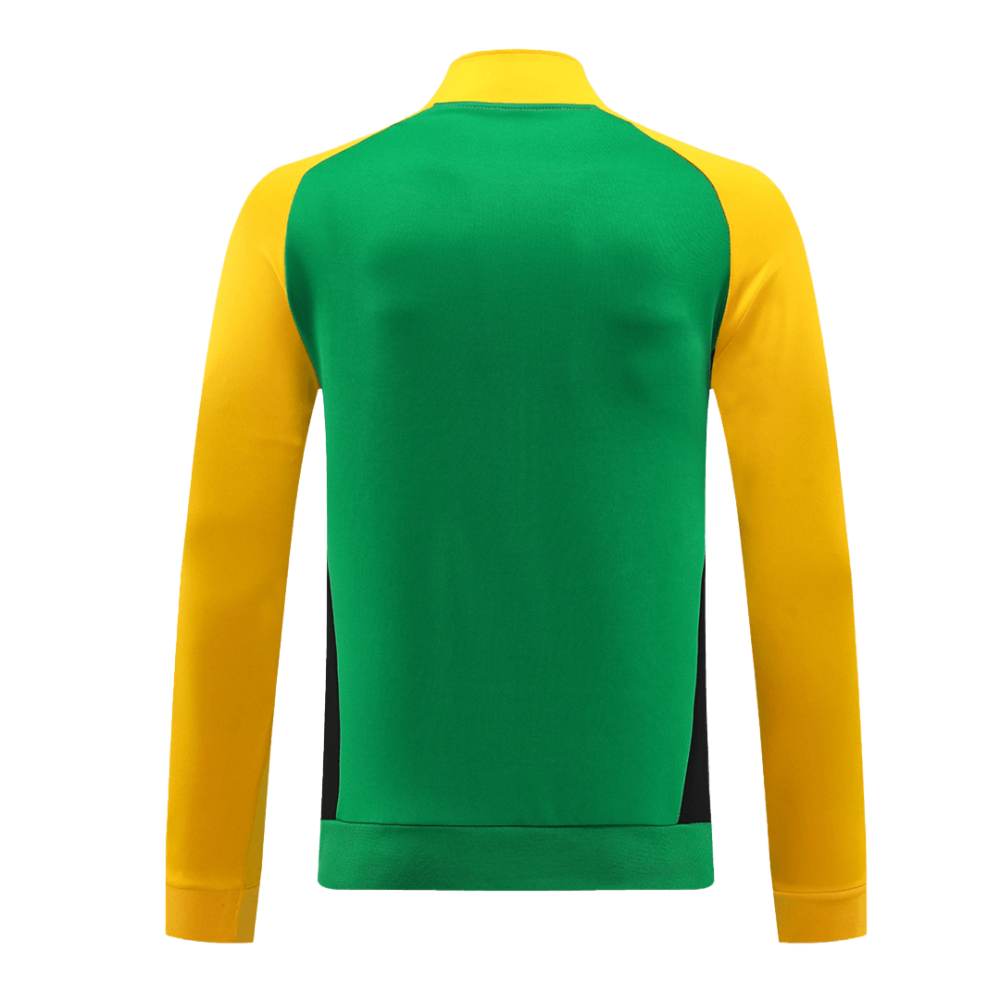 Arsenal Jacket Tracksuit 2024/25 Green&Yellow Arsenal Jacket Tracksuit 2024/25 Green&Yellow