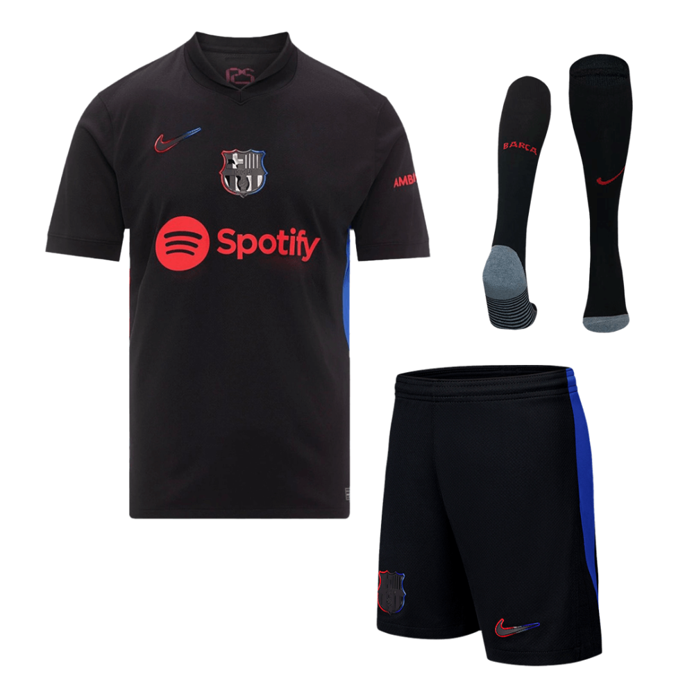 Barcelona Away Jerseys Full Kit 2024/25