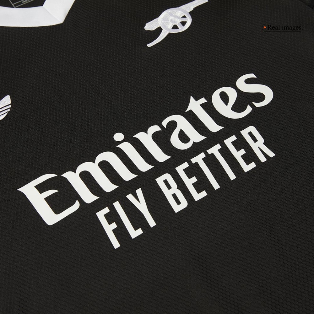 Arsenal Third Away Goalkeeper Soccer Jersey 2024/25 Black