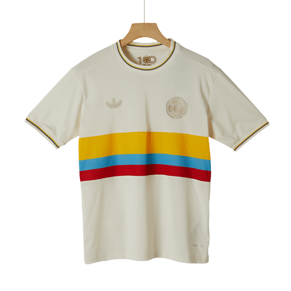 Colombia Soccer Jersey 2024 - 100th Anniversary Colombia Soccer Jersey 2024 - 100th Anniversary