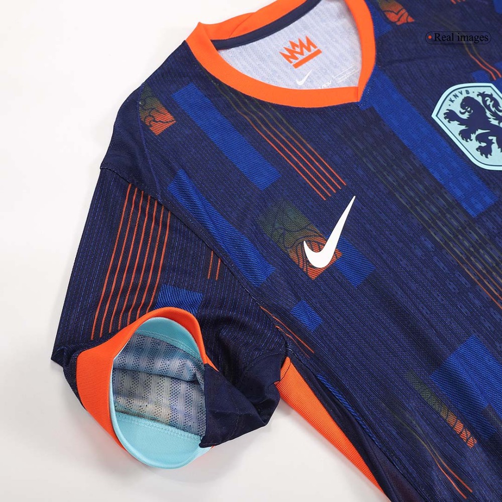 Netherlands Away Players Version Soccer Jersey EURO 2024