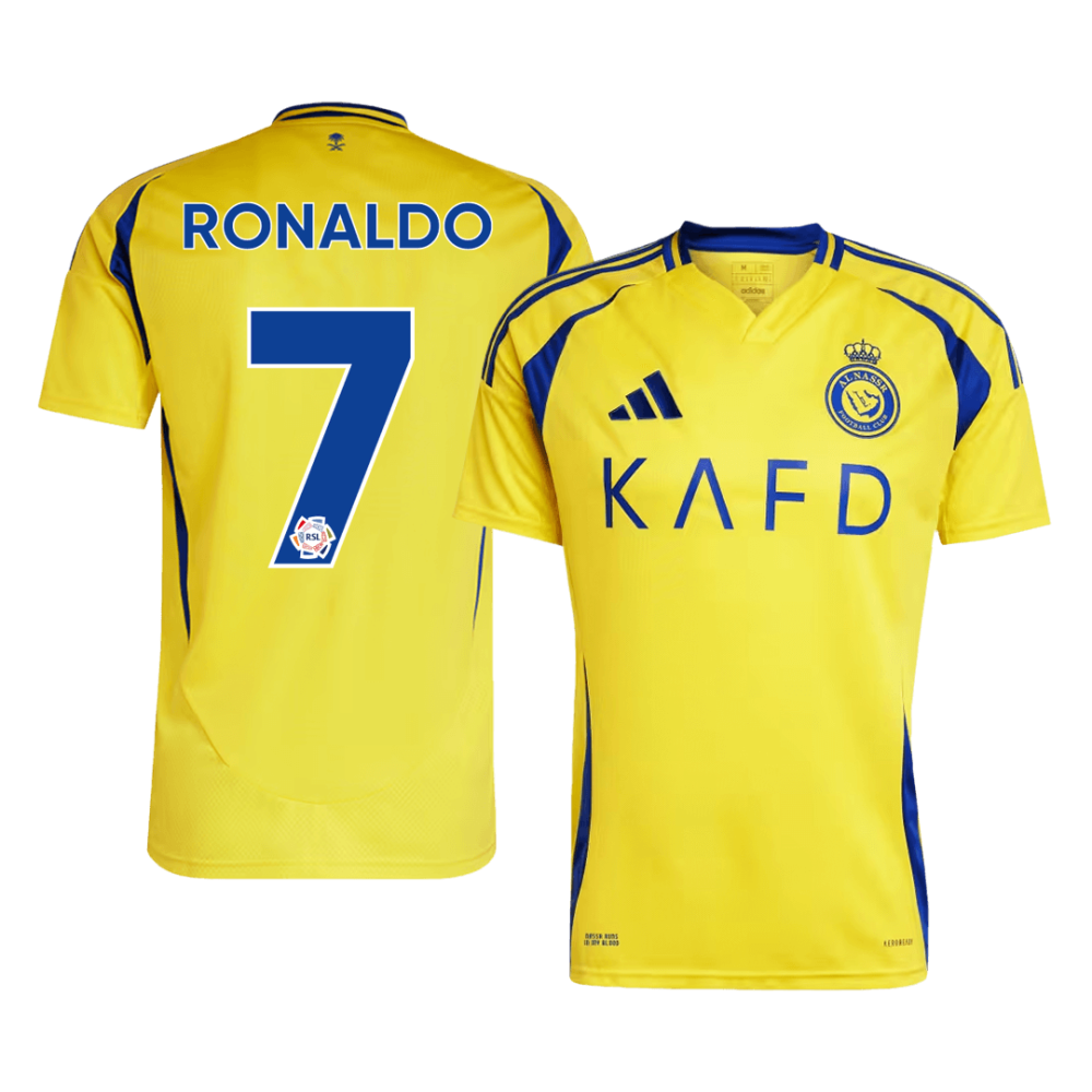 RONALDO #7 Al Nassr Home Soccer Jersey 2024/25 RONALDO #7 Al Nassr Home Soccer Jersey 2024/25