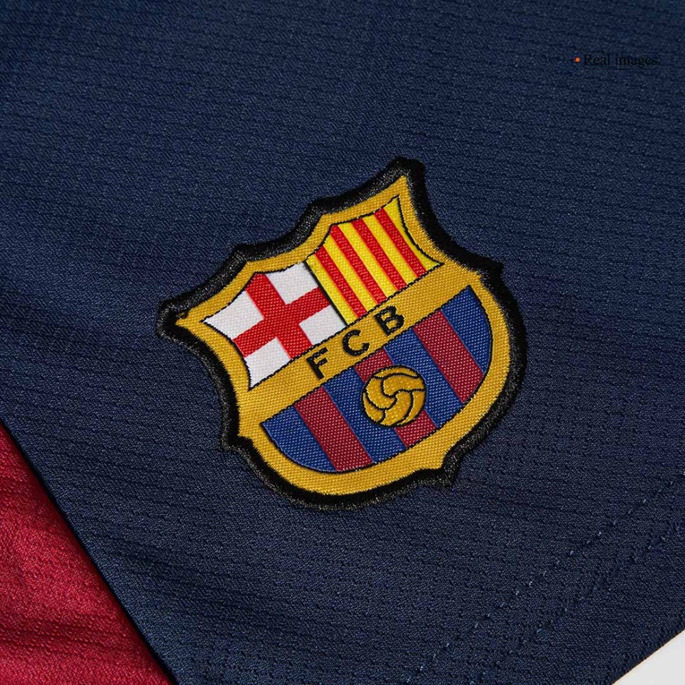 Barcelona Home Kids Soccer Jerseys Kit 2024/25 - COLDPLAY Barcelona Home Kids Soccer Jerseys Kit 2024/25 - COLDPLAY
