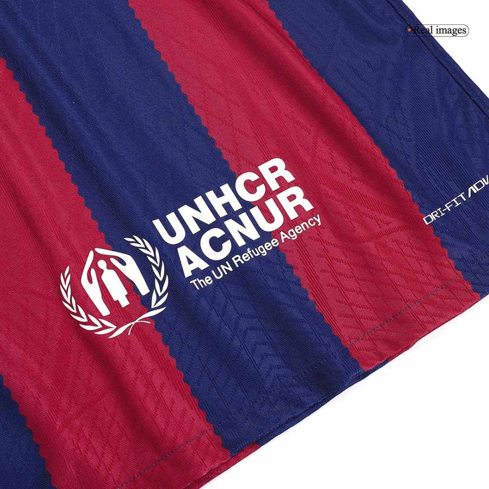 ANSU FATI #10 Barcelona Home Players Version Jersey 2023/24