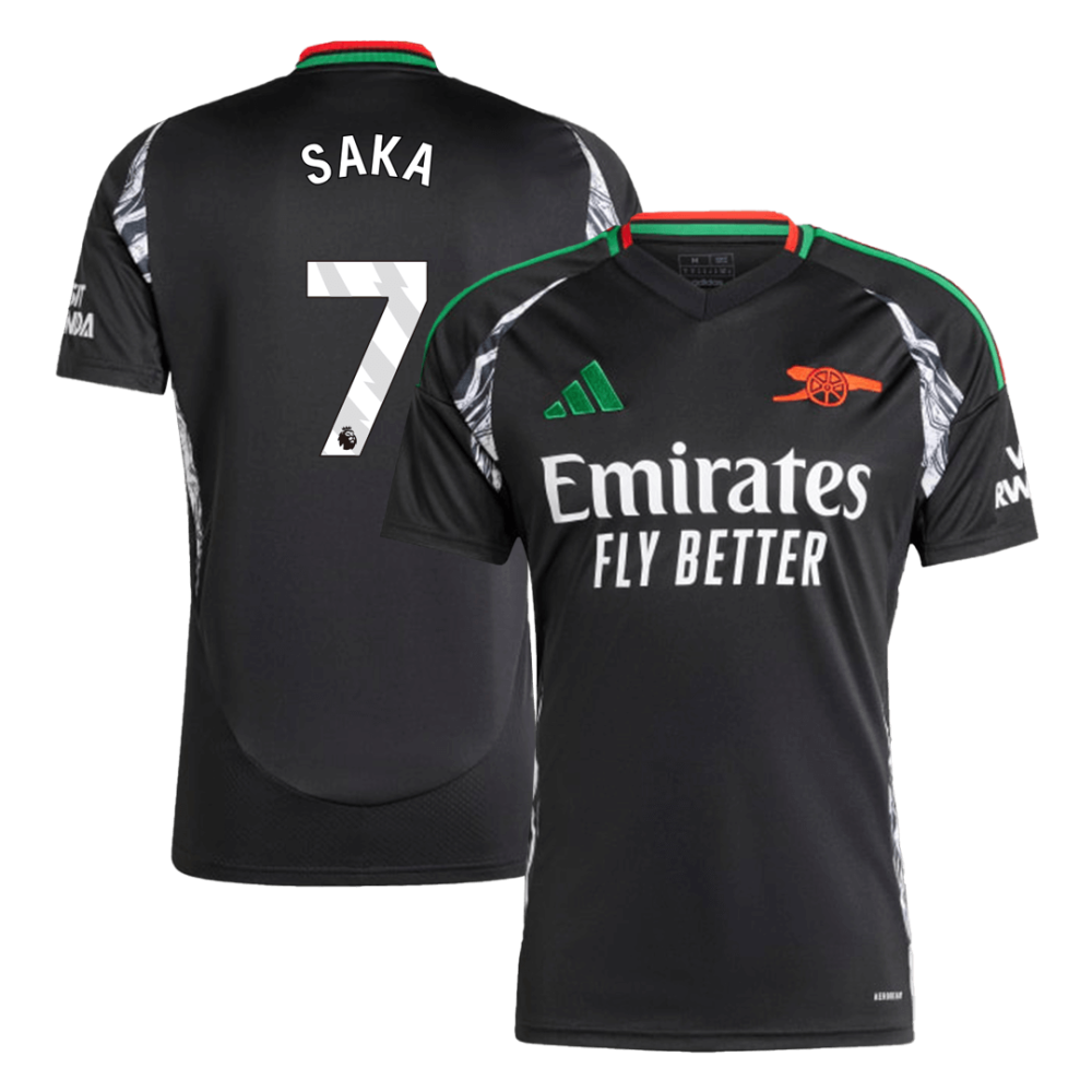 SAKA #7 Arsenal Away Soccer Jersey 2024/25 SAKA #7 Arsenal Away Soccer Jersey 2024/25