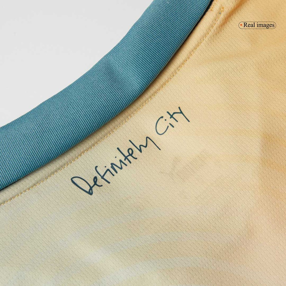 DE BRUYNE #17 Manchester City Fourth Away Soccer Jersey 2024/25 - Definitely City DE BRUYNE #17 Manchester City Fourth Away Soccer Jersey 2024/25 - Definitely City