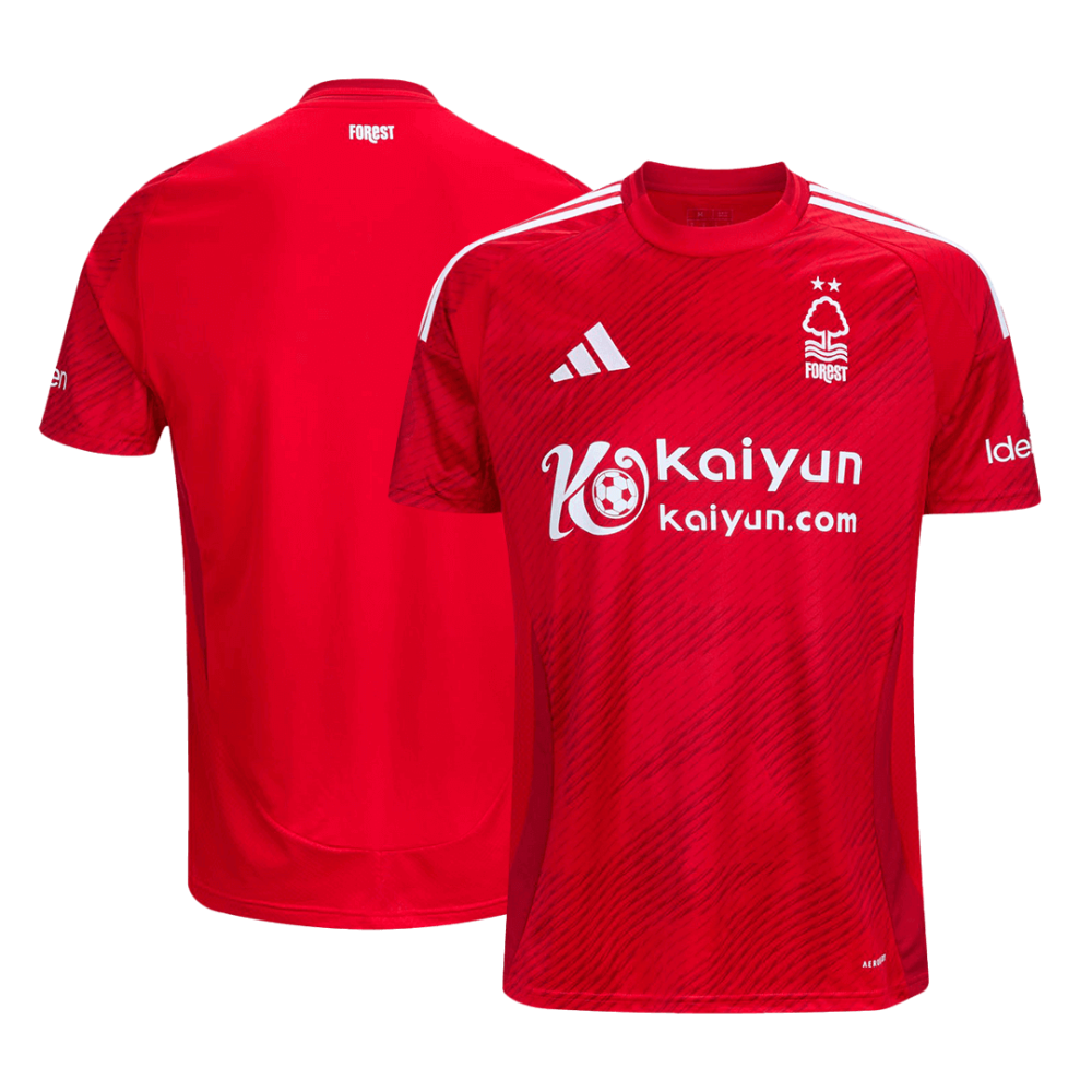 Nottingham Forest Home Soccer Jersey 2024/25 Nottingham Forest Home Soccer Jersey 2024/25