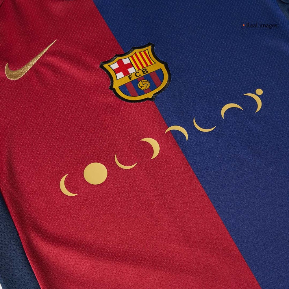 Barcelona Home Kids Soccer Jerseys Kit 2024/25 - COLDPLAY Barcelona Home Kids Soccer Jerseys Kit 2024/25 - COLDPLAY