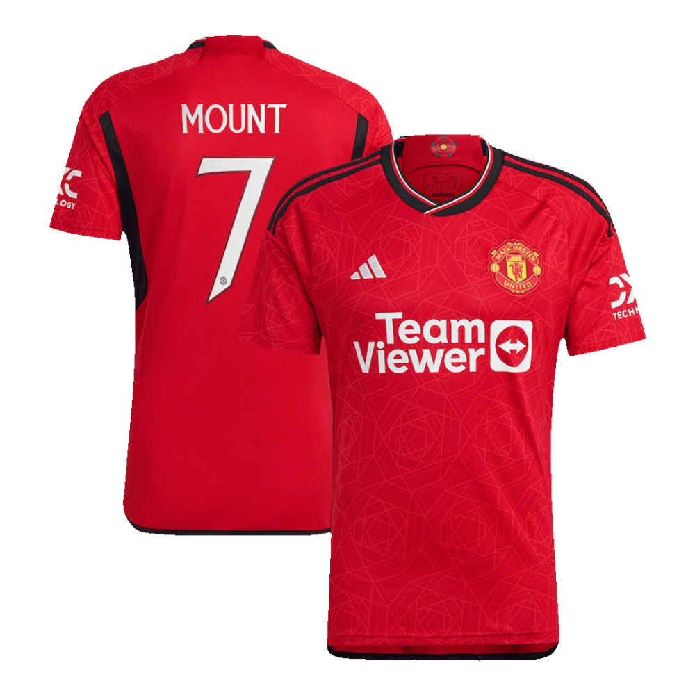 MOUNT #7 Manchester United Home Jersey 2023/24 - UCL MOUNT #7 Manchester United Home Jersey 2023/24 - UCL