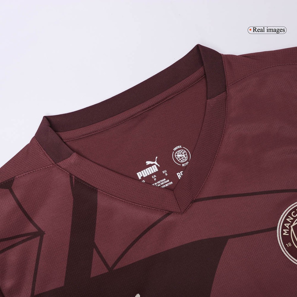 DE BRUYNE #17 Manchester City Third Away Soccer Jersey 2024/25