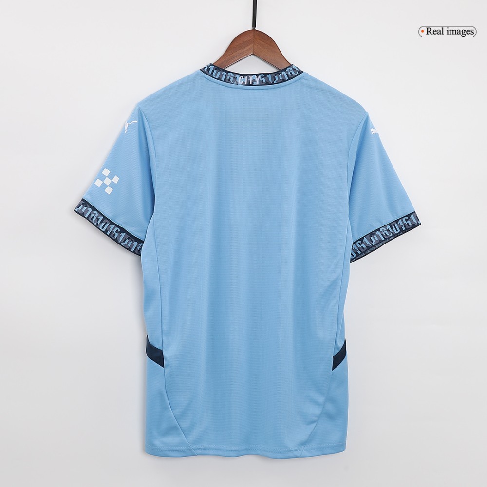 RODRIGO #16 Manchester City Home Soccer Jersey 2024/25 - UCL