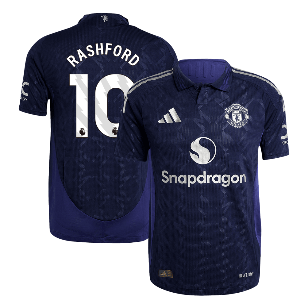 RASHFORD #10 Manchester United Away Players Version Soccer Jersey 2024/25