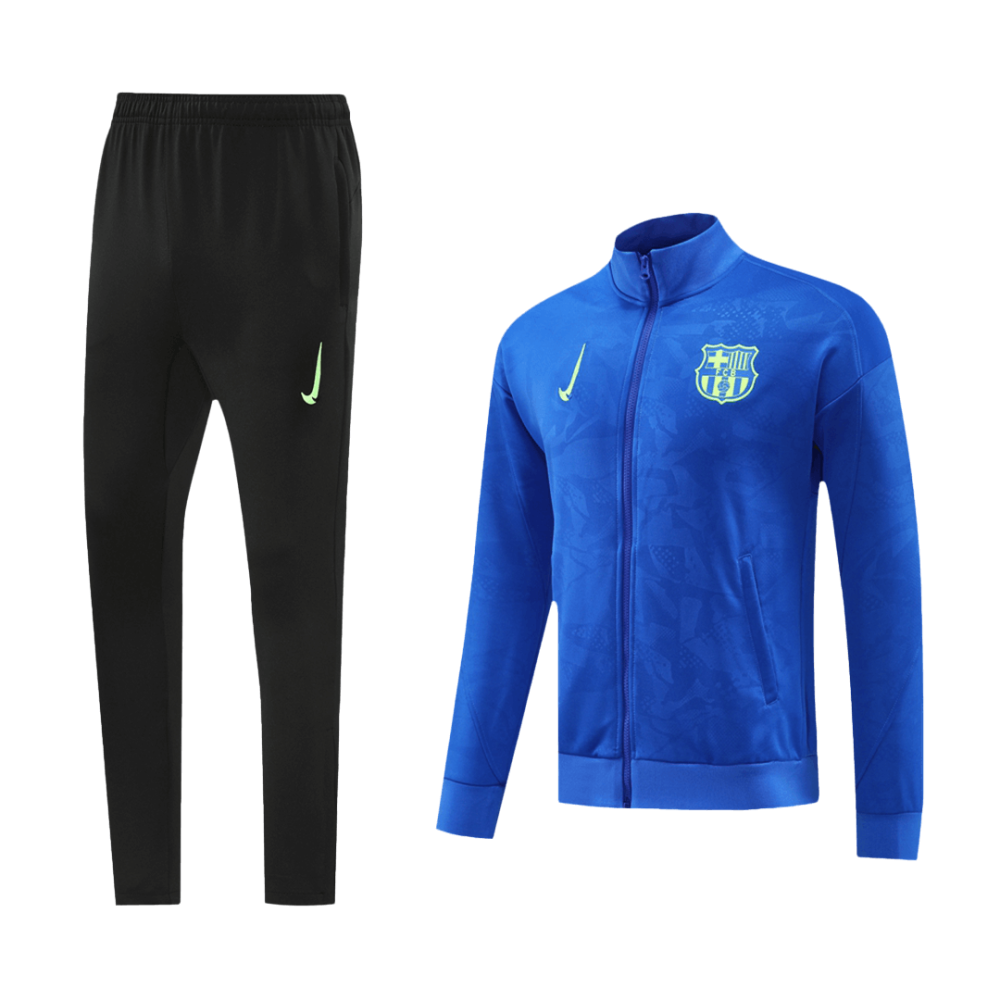 Barcelona Jacket Tracksuit 2024/25 Blue