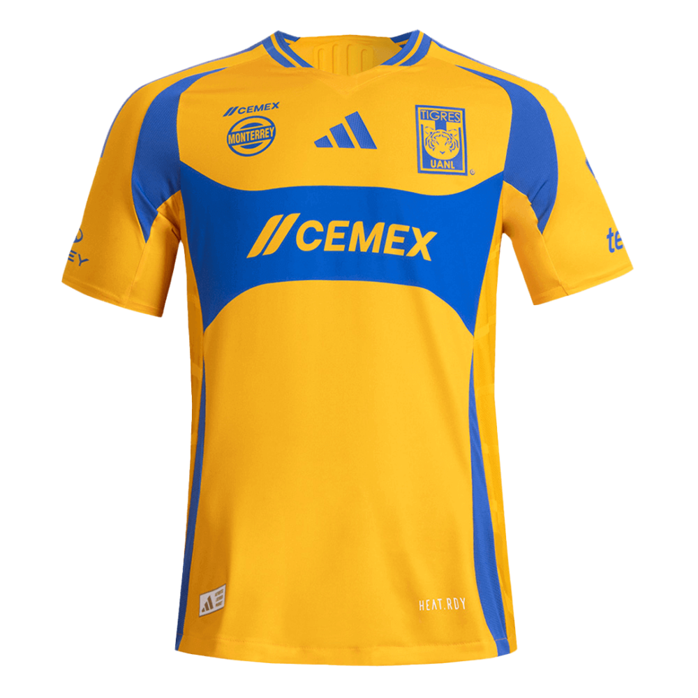 Tigres UANL Home Players Version Soccer Jersey 2024/25 Tigres UANL Home Players Version Soccer Jersey 2024/25