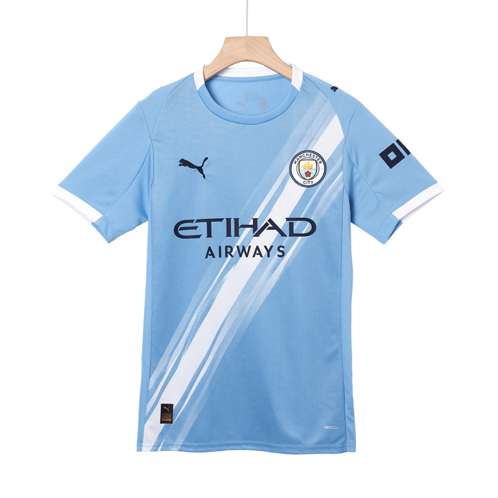 DE BRUYNE #17 Manchester City Home Soccer Jersey 2025/26 DE BRUYNE #17 Manchester City Home Soccer Jersey 2025/26