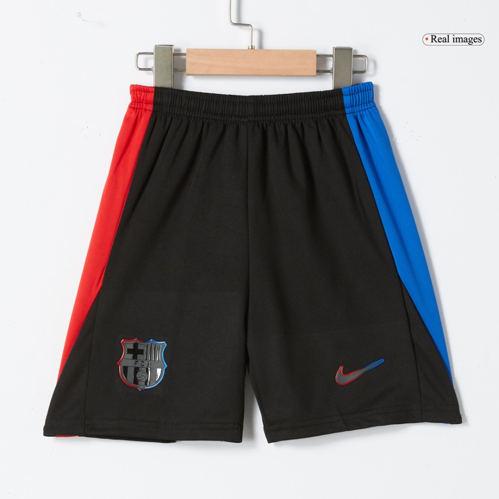 Barcelona Away Kids Soccer Jerseys Kit 2024/25 Barcelona Away Kids Soccer Jerseys Kit 2024/25