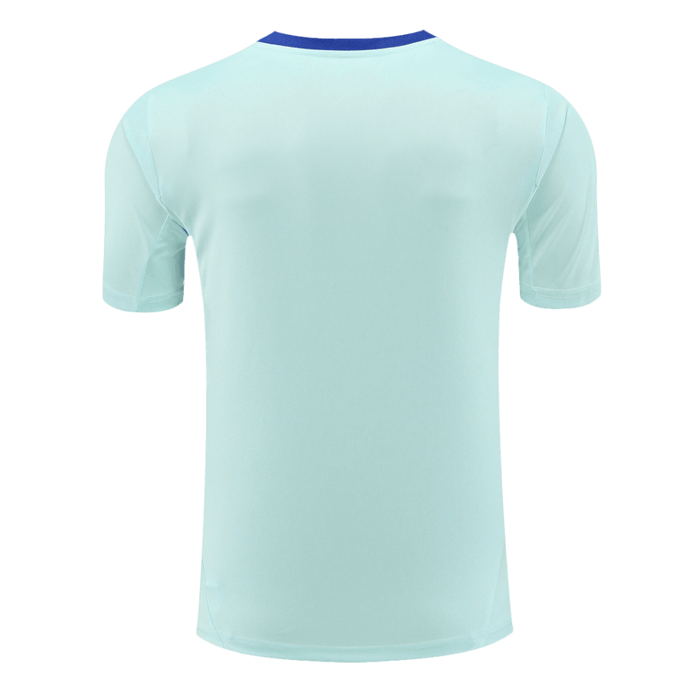 Spain Pre-Match Soccer Jersey EURO 2024 Blue Spain Pre-Match Soccer Jersey EURO 2024 Blue