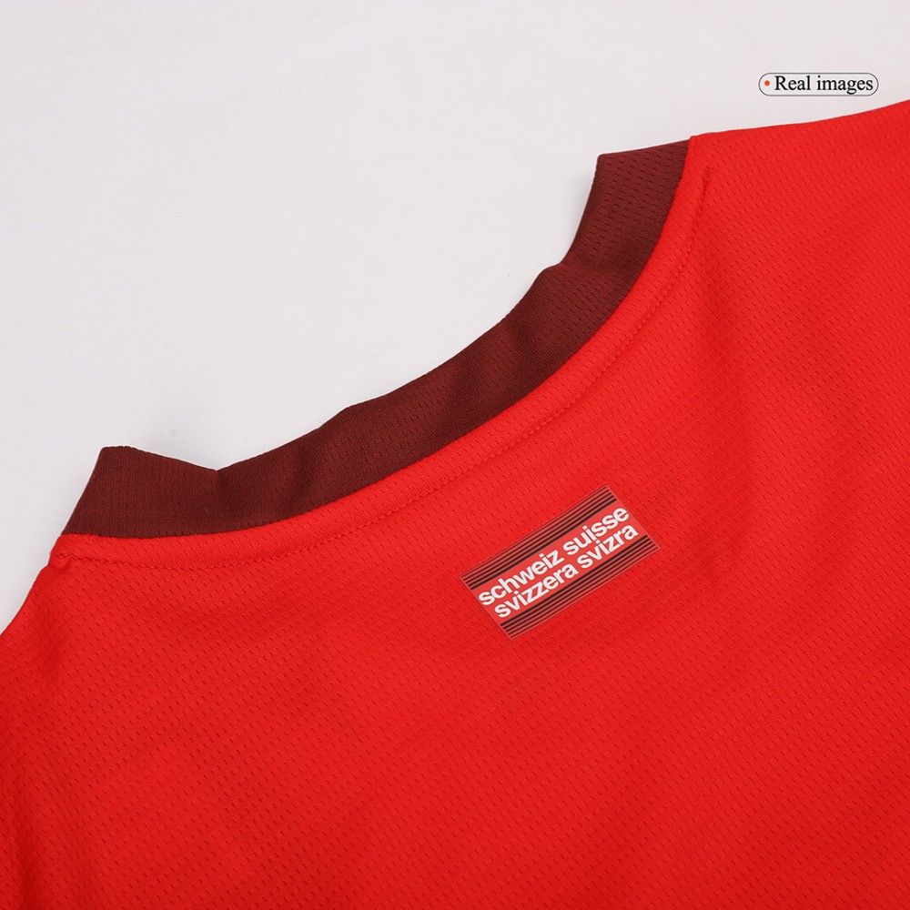 Switzerland Home Soccer Jersey EURO 2024