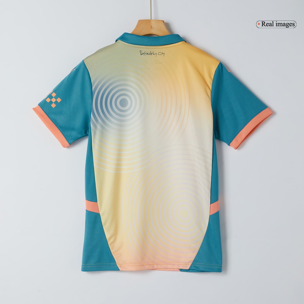 Manchester City Fourth Away Soccer Jersey 2024/25 - Definitely City Manchester City Fourth Away Soccer Jersey 2024/25 - Definitely City