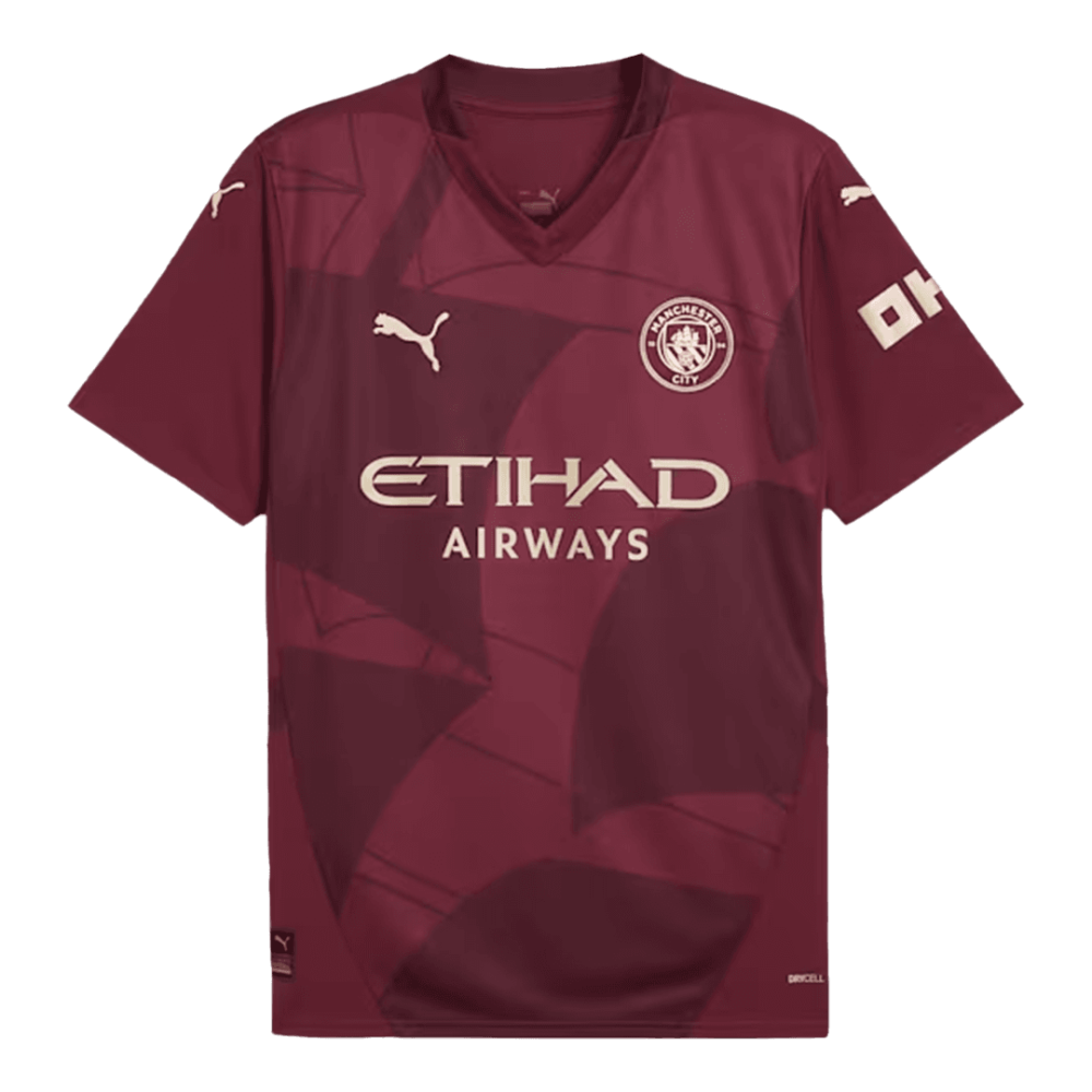 DE BRUYNE #17 Manchester City Third Away Soccer Jersey 2024/25 DE BRUYNE #17 Manchester City Third Away Soccer Jersey 2024/25