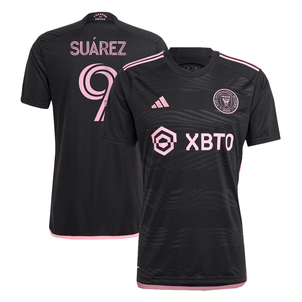 SUÁREZ #9 Inter Miami CF Away Soccer Jersey 2023 SUÁREZ #9 Inter Miami CF Away Soccer Jersey 2023