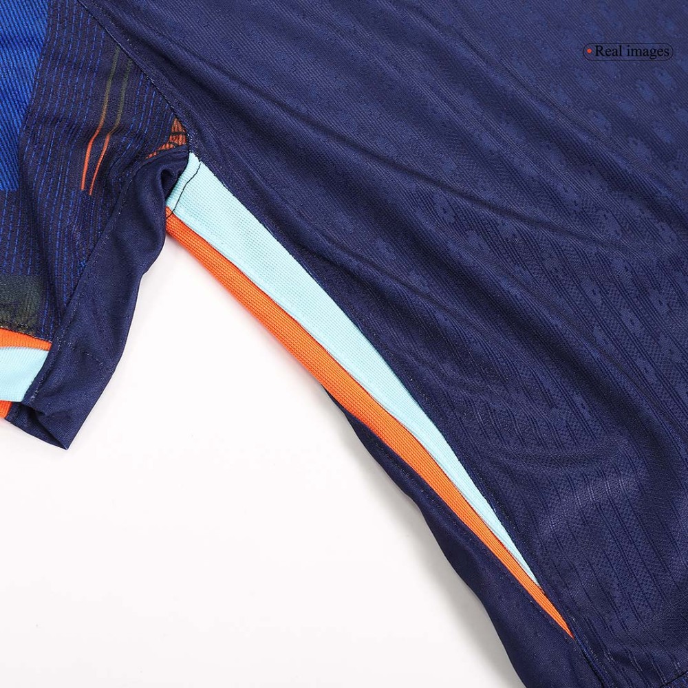 Netherlands Away Players Version Soccer Jersey EURO 2024