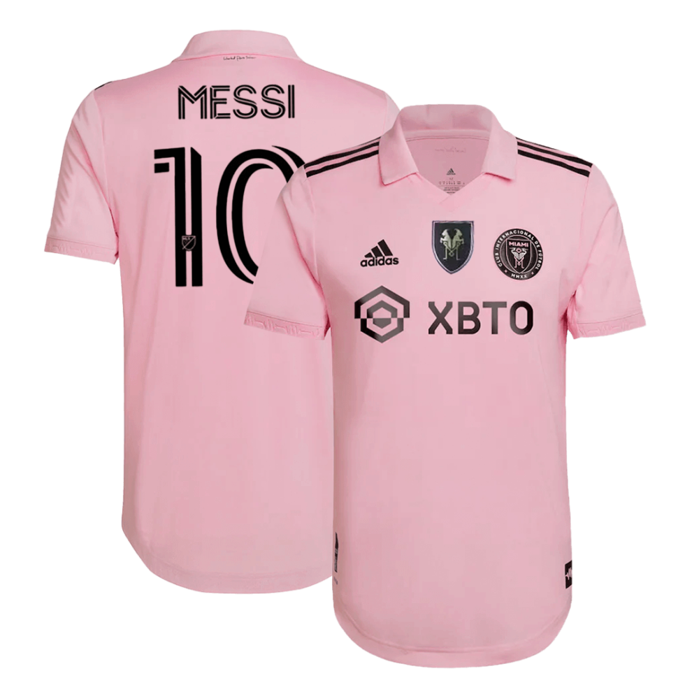 MESSI #10 Inter Miami CF Messi GOAT Home Players Version Soccer Jersey 2023 MESSI #10 Inter Miami CF Messi GOAT Home Players Version Soccer Jersey 2023