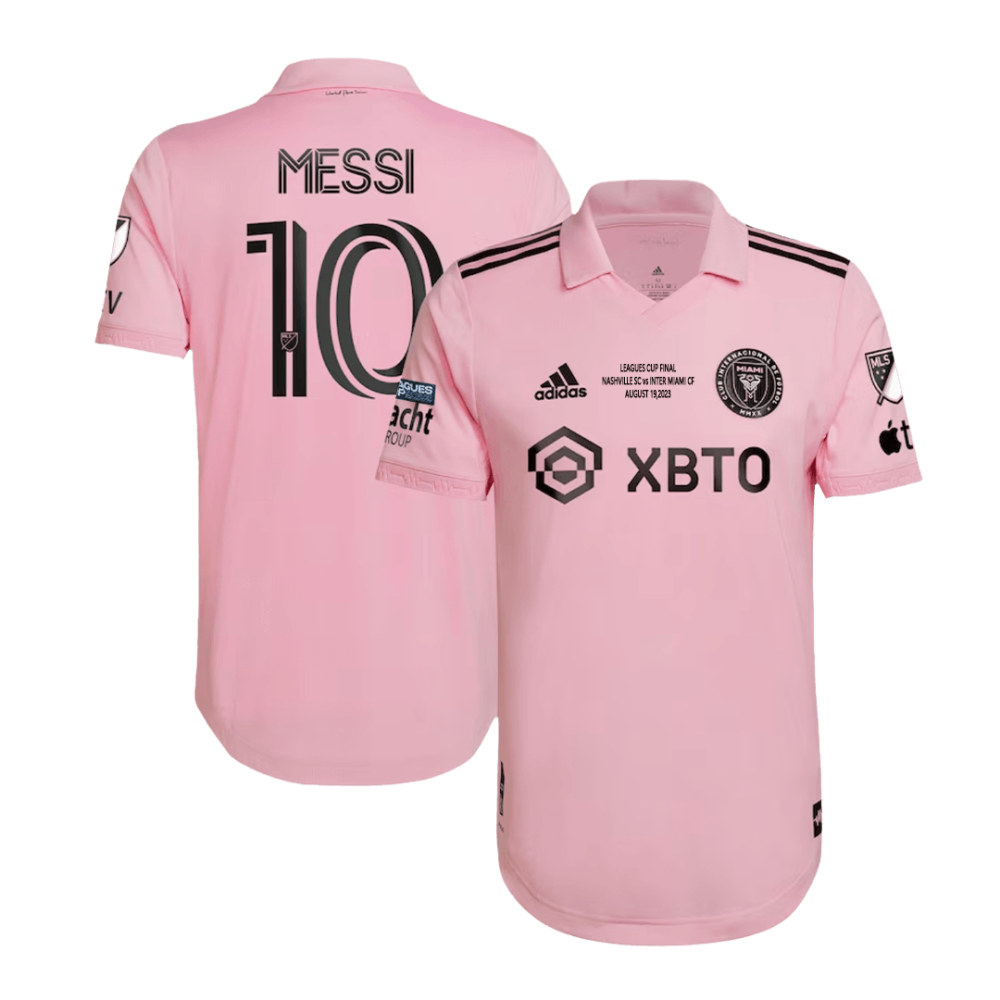 MESSI #10 Inter Miami CF Home Players Version Soccer Jersey 2023 - Leagues Cup Final MESSI #10 Inter Miami CF Home Players Version Soccer Jersey 2023 - Leagues Cup Final