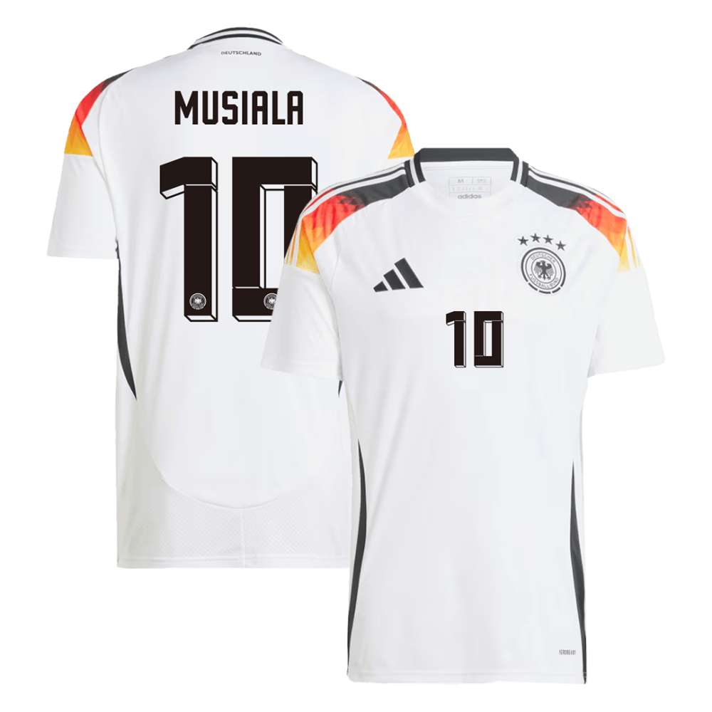 MUSIALA #10 Germany Home Soccer Jersey EURO 2024 MUSIALA #10 Germany Home Soccer Jersey EURO 2024