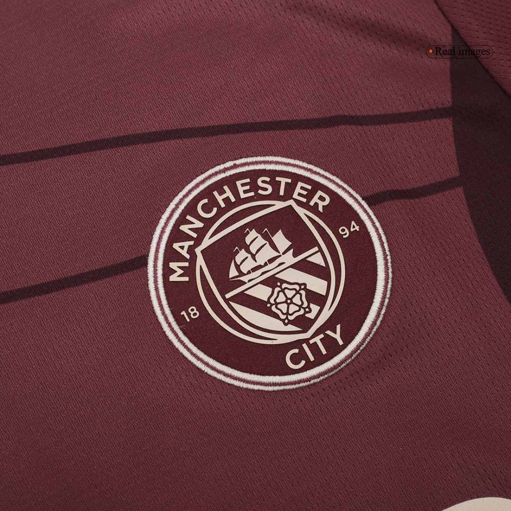 DE BRUYNE #17 Manchester City Third Away Soccer Jersey 2024/25