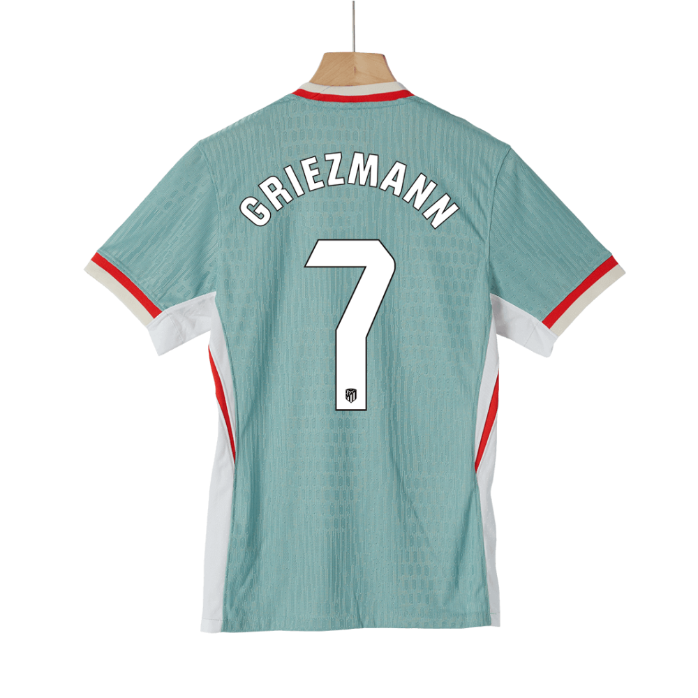 GRIEZMANN #7 Atletico Madrid Away Players Version Soccer Jersey 2024/25 GRIEZMANN #7 Atletico Madrid Away Players Version Soccer Jersey 2024/25
