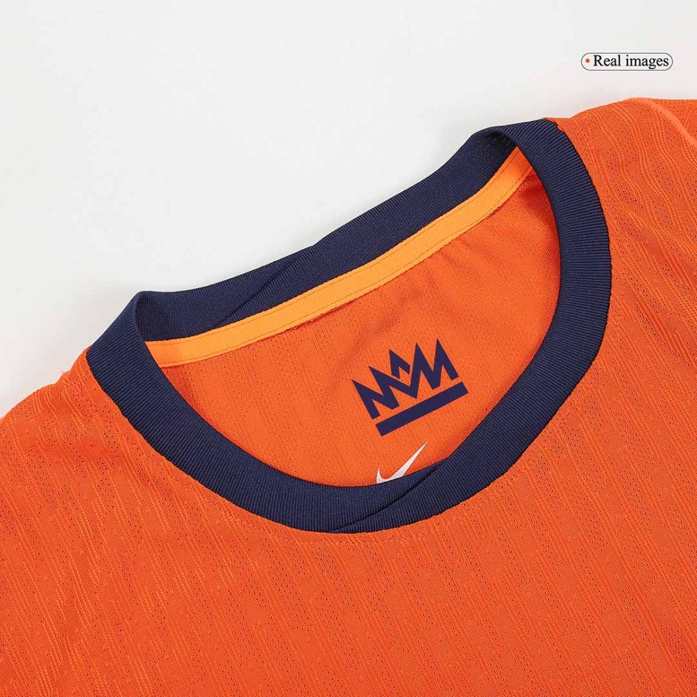 Netherlands Home Players Version Soccer Jersey EURO 2024