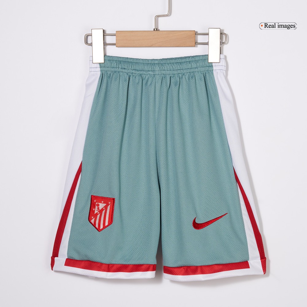 Atletico Madrid Away Kids Soccer Jerseys Kit 2024/25 Atletico Madrid Away Kids Soccer Jerseys Kit 2024/25
