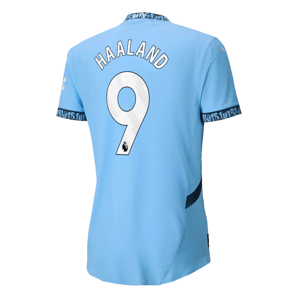 HAALAND #9 Manchester City Home Players Version Soccer Jersey 2024/25 HAALAND #9 Manchester City Home Players Version Soccer Jersey 2024/25