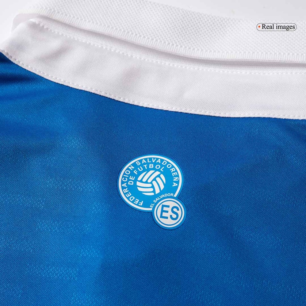 El Salvador Home Soccer Jersey 2025 El Salvador Home Soccer Jersey 2025