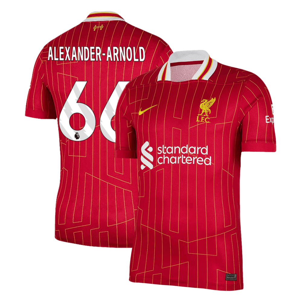 ALEXANDER-ARNOLD #66 Liverpool Home Soccer Jersey 2024/25 ALEXANDER-ARNOLD #66 Liverpool Home Soccer Jersey 2024/25