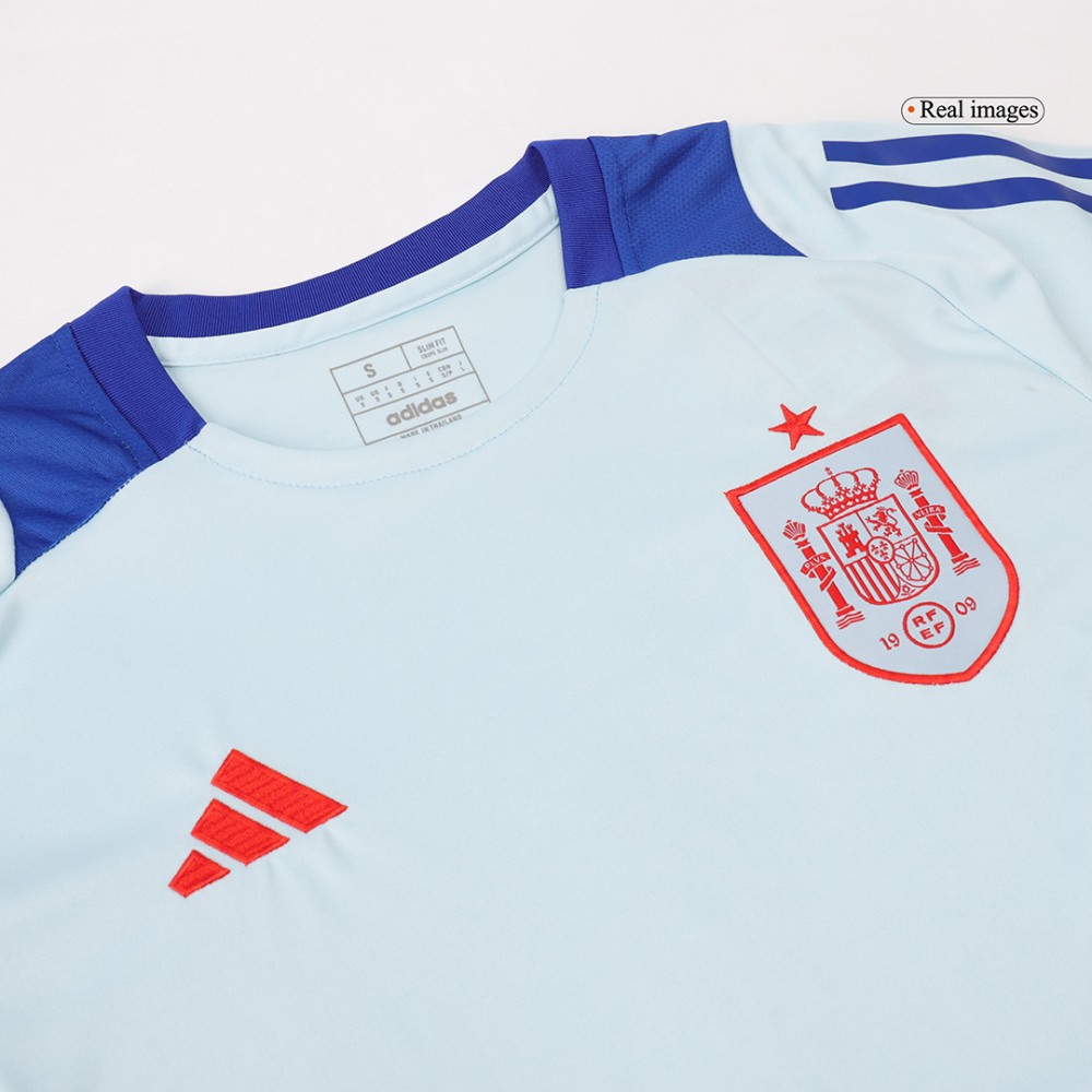 Spain Pre-Match Soccer Jersey EURO 2024 Blue
