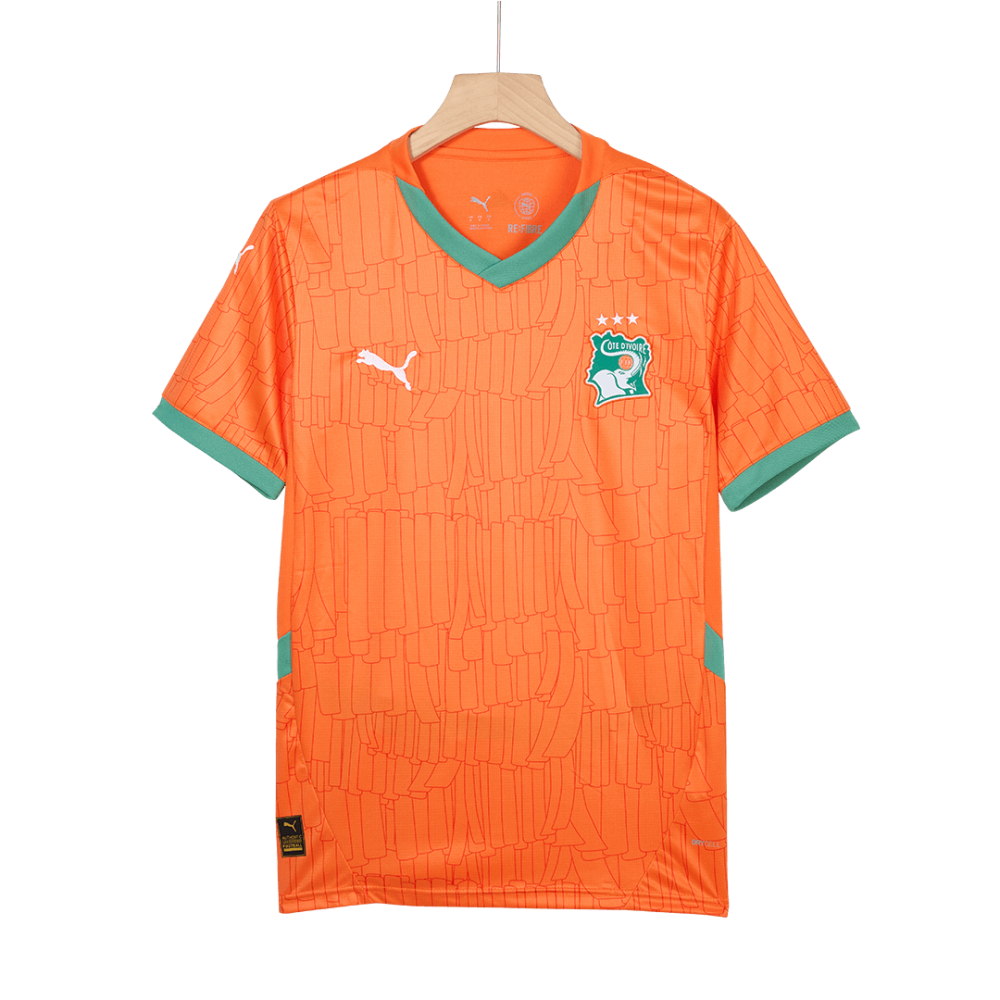Côte d'Ivoire Home Soccer Jersey 2024/25 Côte d'Ivoire Home Soccer Jersey 2024/25