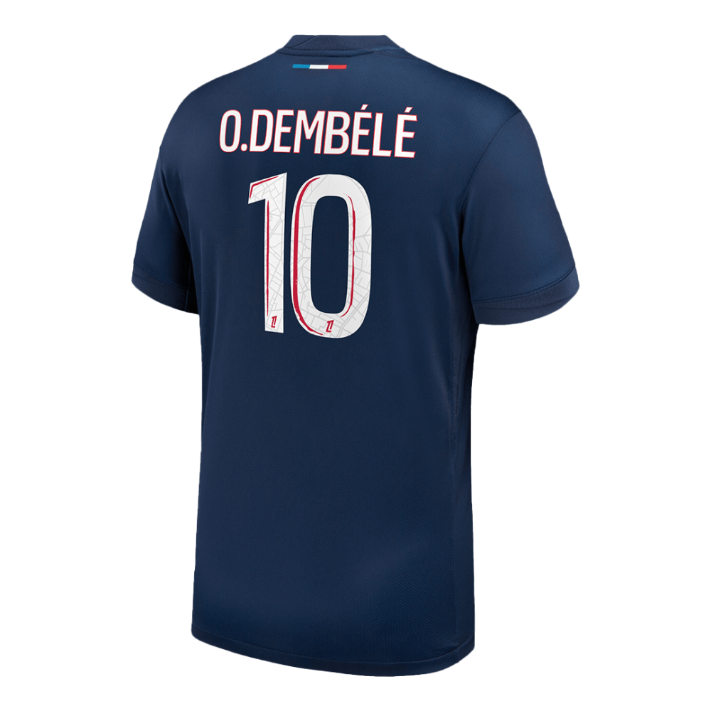 O.DEMBÉLÉ #10 PSG Home Soccer Jersey 2024/25 O.DEMBÉLÉ #10 PSG Home Soccer Jersey 2024/25