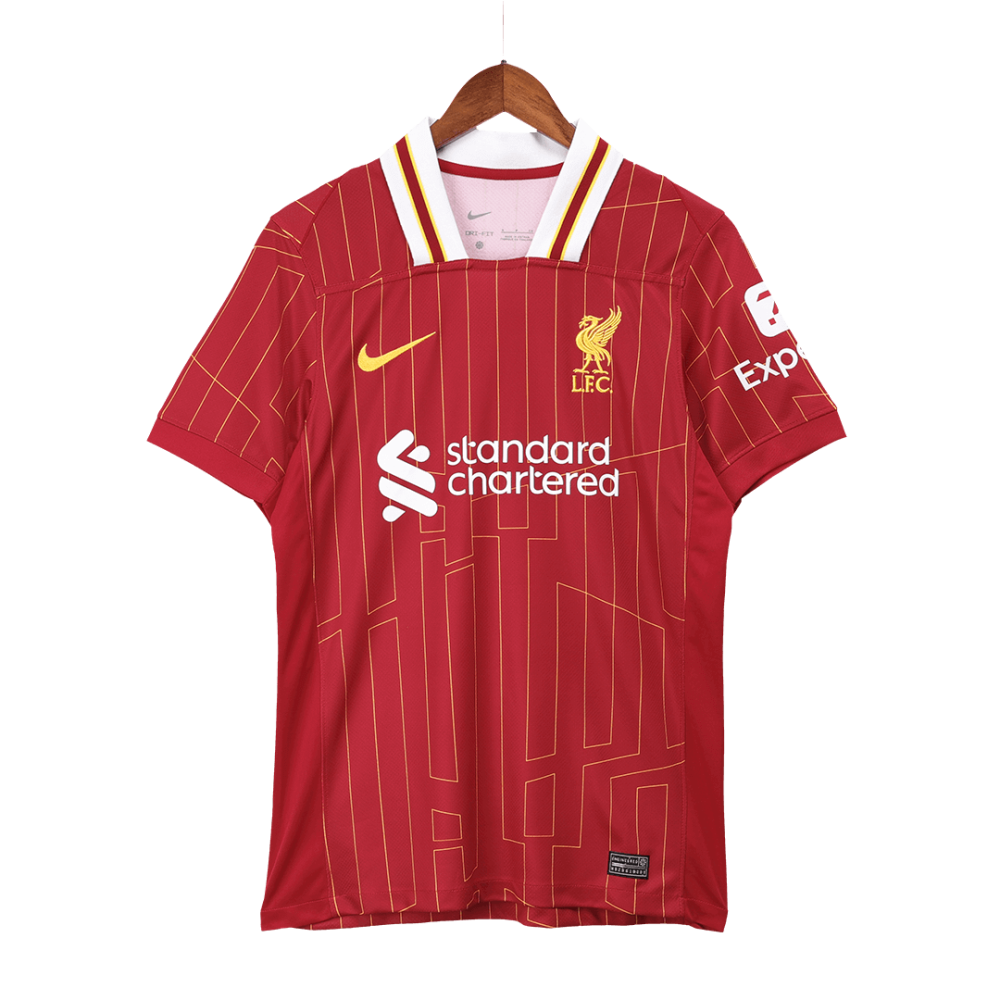CHAMPIONS #20 Liverpool Home Soccer Jersey 2024/25 CHAMPIONS #20 Liverpool Home Soccer Jersey 2024/25