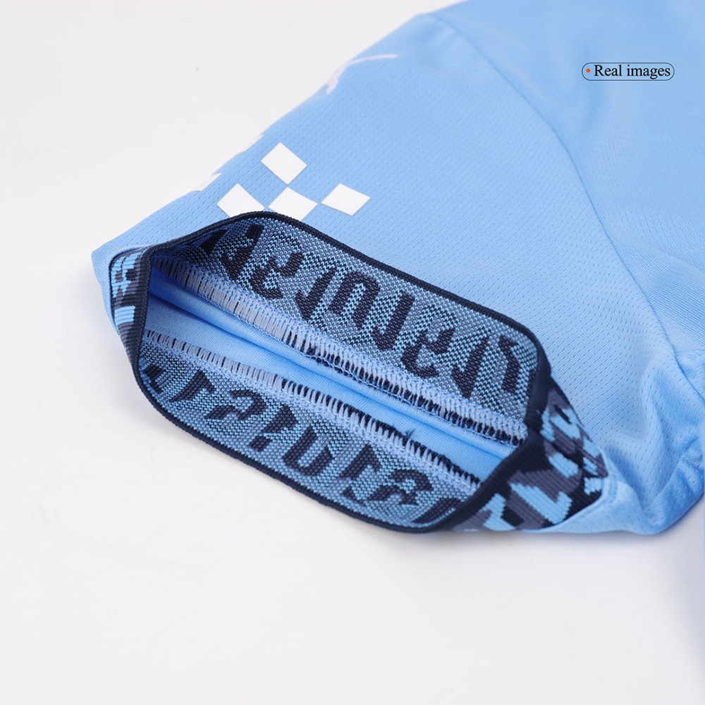 CHAMPIONS #24 Manchester City Home Soccer Jersey 2024/25