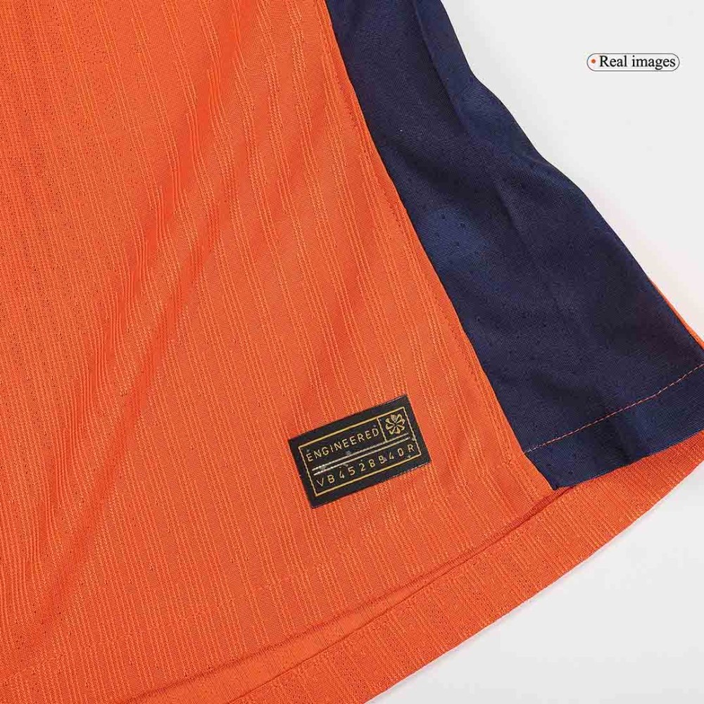 Netherlands Home Players Version Soccer Jersey EURO 2024