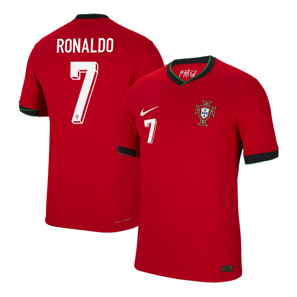 RONALDO #7 Portugal Home Players Version Soccer Jersey EURO 2024 RONALDO #7 Portugal Home Players Version Soccer Jersey EURO 2024