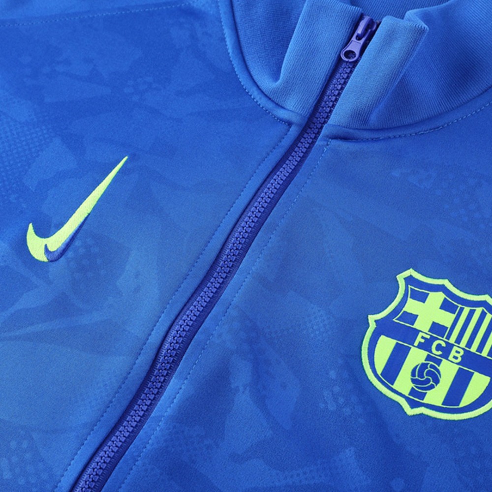 Barcelona Jacket Tracksuit 2024/25 Blue Barcelona Jacket Tracksuit 2024/25 Blue